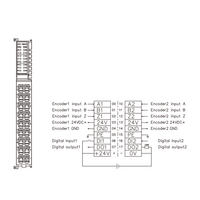 FX20-CNT-BB00 ELCO IP20 MODULAR I/O SYSTEM, FX20-SUBMODULE, HIGH SPEED COUNTING MODULE, 2-CHANNEL, MAX. 500 HZ, DIN 35 MM RAIL INSTALLATION